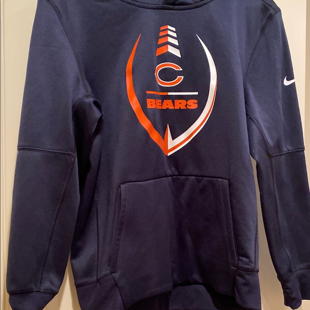 Nike Bears Navy Pullover Hoodie